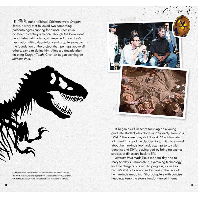 Jurassic Park: "VHS" Style Deluxe Hardcover Book