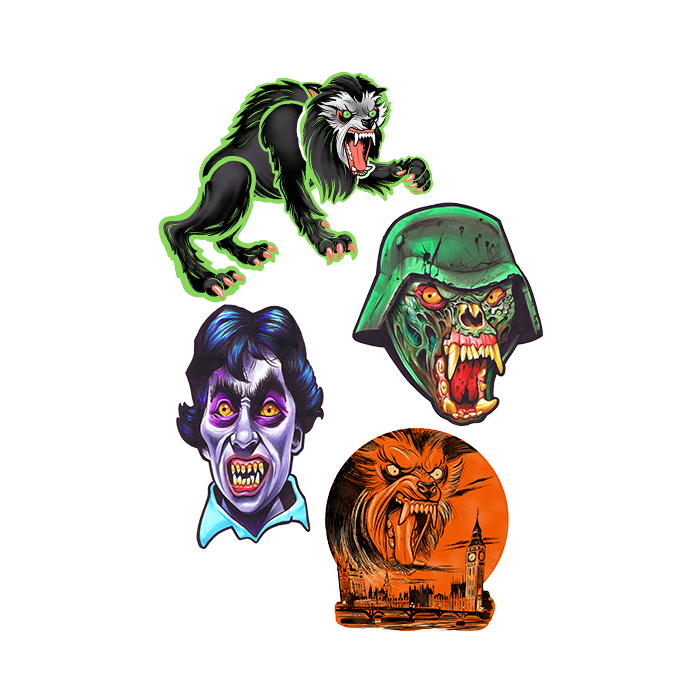 An American Werewolf in London Wall Decor - Trick or Treat Studios