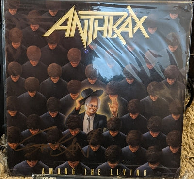 Anthrax - Among the Living Autographed