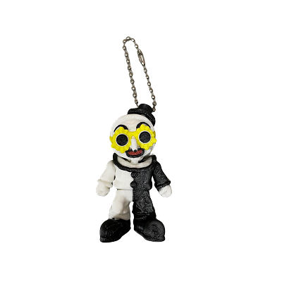 Art the Clown Terrifier 3D Printed Keychain