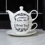 ATS2 -Freaks Like Me Drink Tea Set