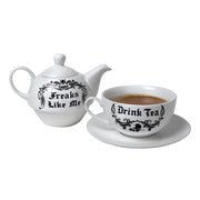 ATS2 -Freaks Like Me Drink Tea Set