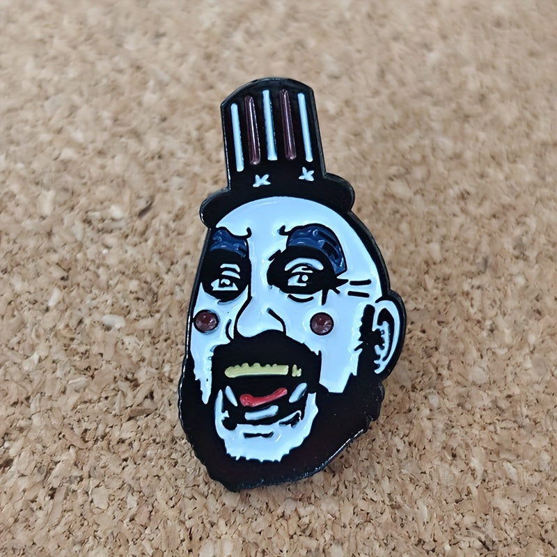 Cute Scary Clown Brooch Creepy Proportions Doll Badge Additions Holiday Additions