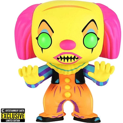 IT Pennywise Black Light Pop! Vinyl Figure