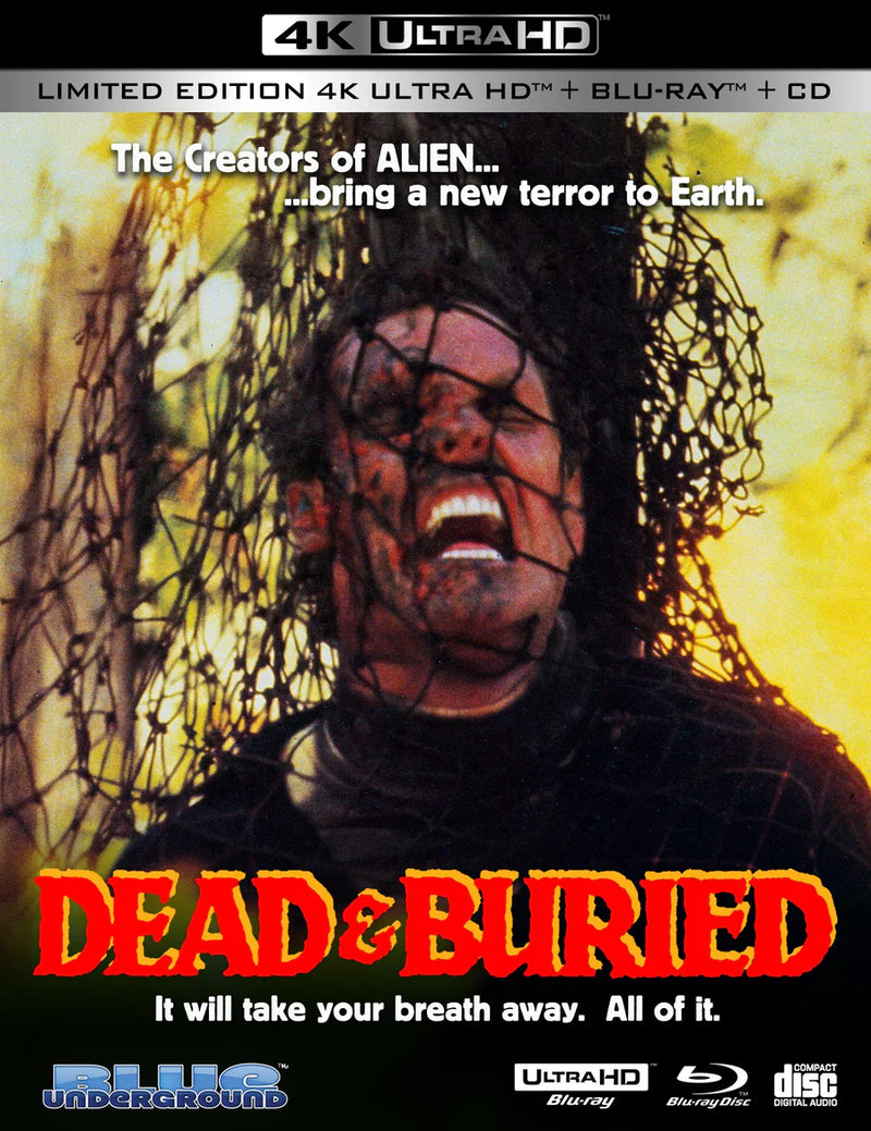 Dead and Buried Lenticular Cover B Burned Pre-Owned (Blue Underground CD / UHD Region Free / Blu-Ray All Region)