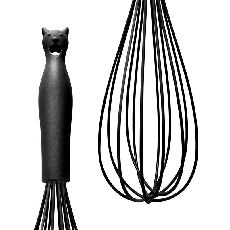 Alchemy Gothic Kitchen Utensil Black Cat's Whisk