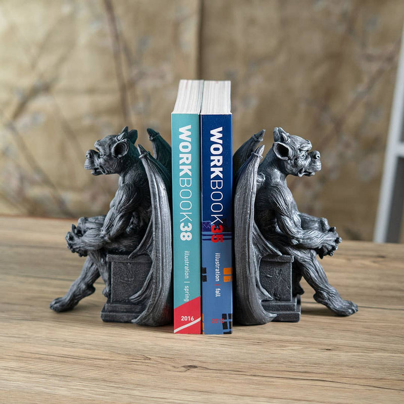 Gargoyle Bookends