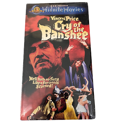 Cry of the Banshee (1970) - Vintage VHS - New and Sealed Horror Classic