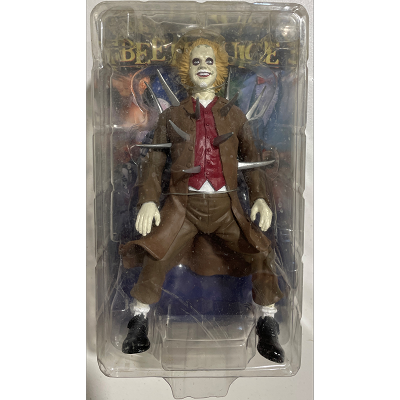 Beetlejuice 7 inch figure with spikes (2001) NECA