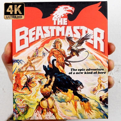 The Beastmaster (VSU), Ltd Ed Deluxe Box, 4k UHD, Blu ray