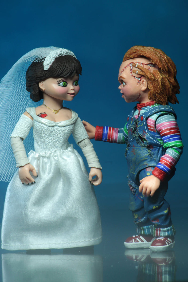 Bride of Chucky - Ultimate Chucky & Tiffany 7" Scale Action Figure (2-Pack)