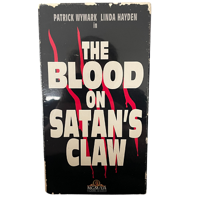 The Blood On Satan's Claw VHS Vintage Horror Cult Movie 1971 British Folk Horror