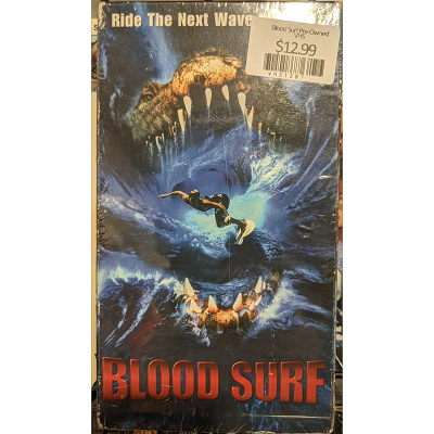 Blood Surf Used VHS