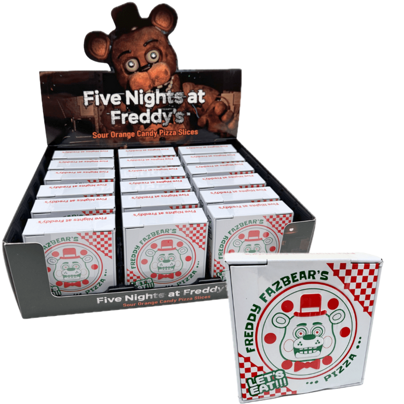Five Nights at Freddy's Pizza Box Sour Orange Candy