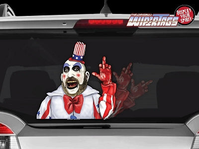 Captain Spaulding Salute WiperTag