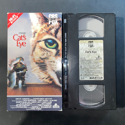 Stephen King's Cats's Eye Used VHS