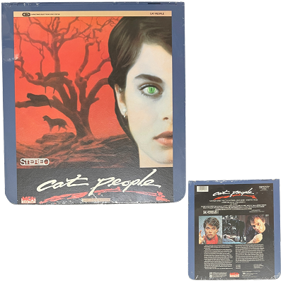Cat People CED Vintage SelectaVision Videodisc 1982 Horror Thriller Cult Classic