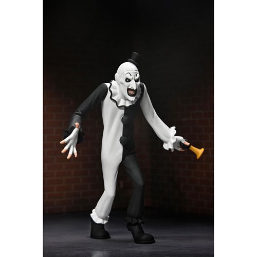 Terrifier Toony Terrors Art the Clown 6-Inch Scale Action Figure