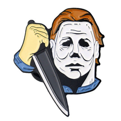 Horror Movie Enamel Pins Halloween Metal Brooch Badge Fashion Jewellery Clothes Hat Backpack Accessory Gifts