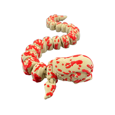 Alien Chestburster 3D Printed Prop 14.25-Inch Life-Size Horror Collectible Display Figure