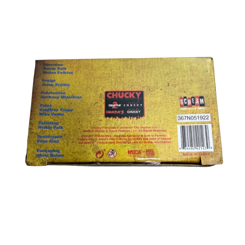 Child's Play Charred Chucky Scream Factory Exclusive NECA Action Figure