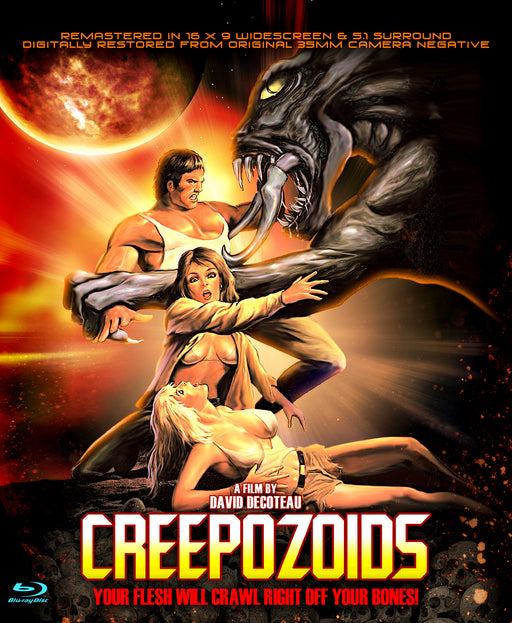 Creepozoids Blu-Ray Full Moon Features 1987 Nuclear-Horror Cult Classic