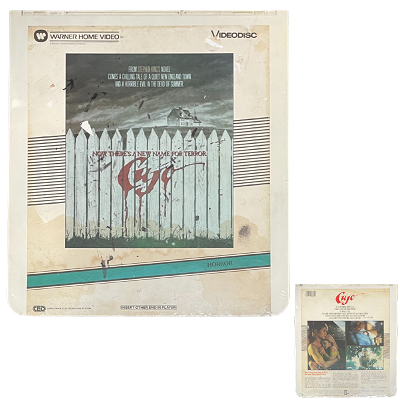 Cujo CED Vintage SelectaVision Videodisc 1983 Horror Thriller Stephen King
