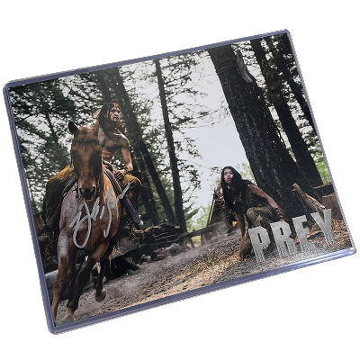 Dakota Beavers, PREY, Predator Autographed 8x10 Photo