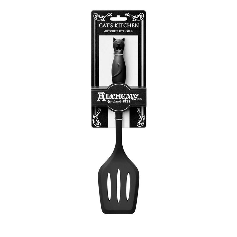 Alchemy Gothic Kitchen Utensil Black Cat Spatula