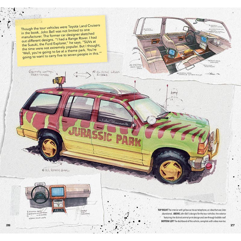 Jurassic Park: "VHS" Style Deluxe Hardcover Book