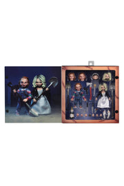 Bride of Chucky - Ultimate Chucky & Tiffany 7" Scale Action Figure (2-Pack)