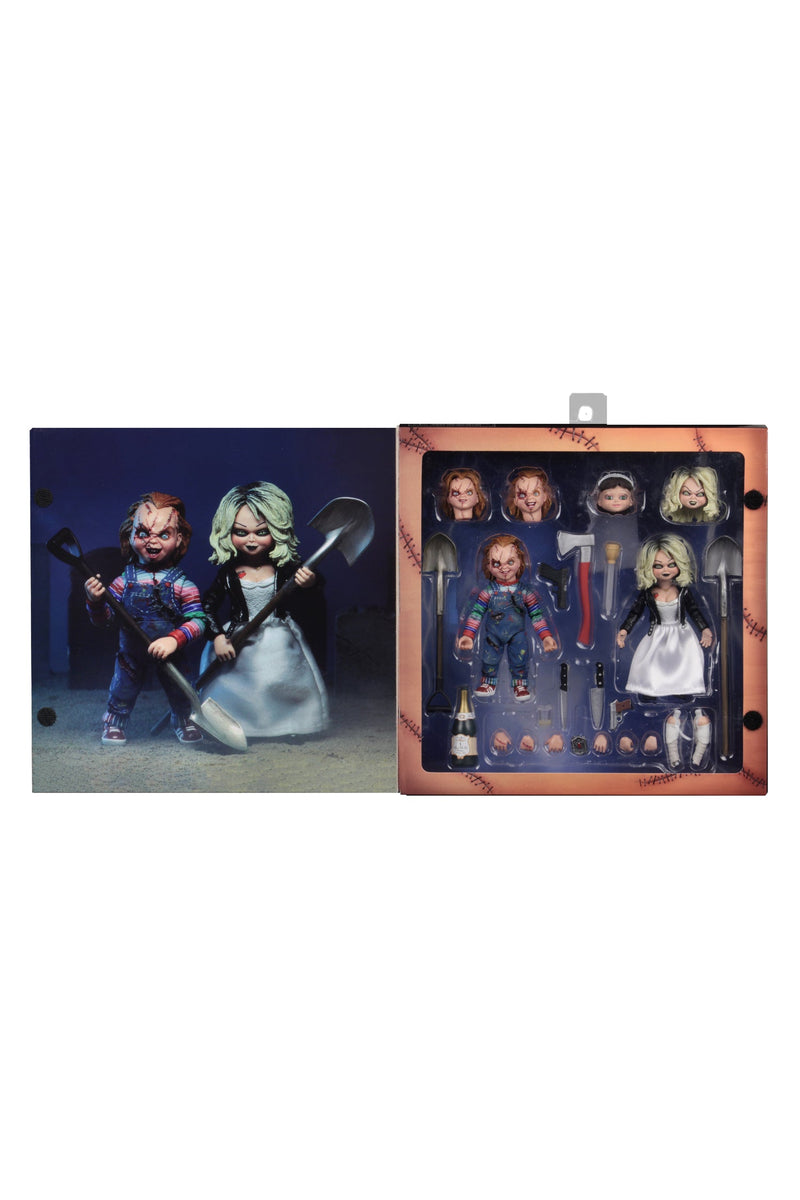 Bride of Chucky - Ultimate Chucky & Tiffany 7" Scale Action Figure (2-Pack)