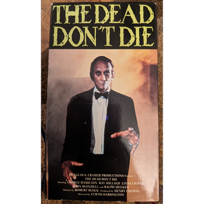 Dead Don't Die Used VHS