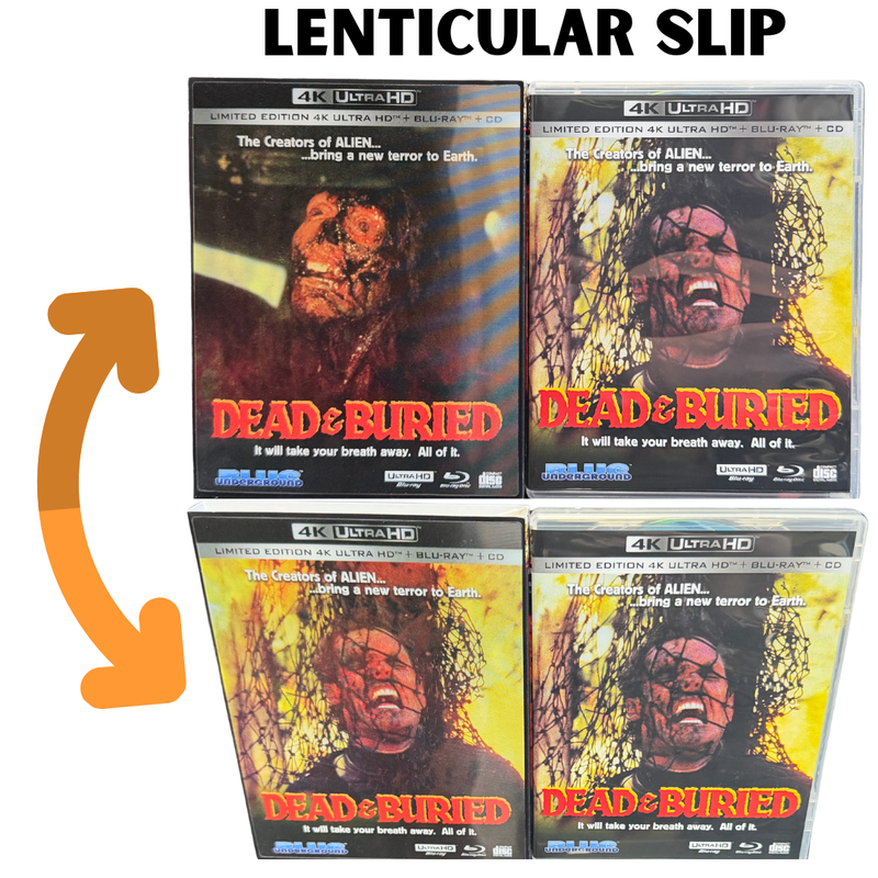 Dead and Buried Lenticular Cover B Burned Pre-Owned (Blue Underground CD / UHD Region Free / Blu-Ray All Region)