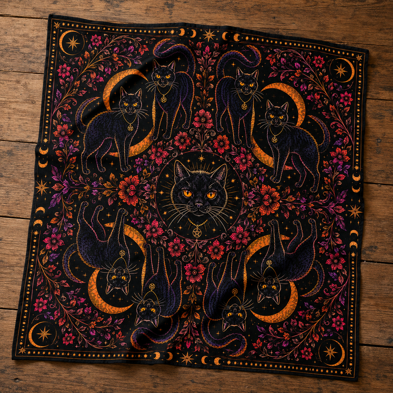 Nine Lives Bandana