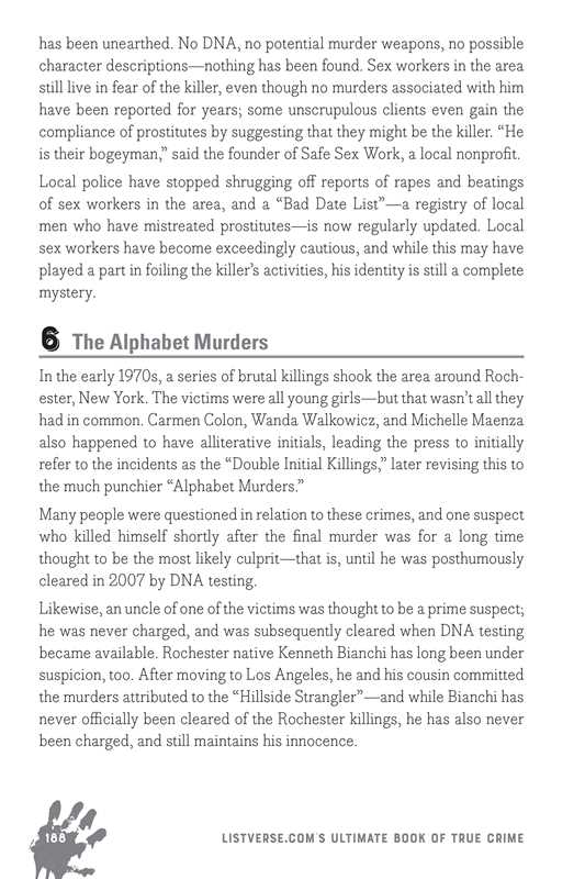 Listverse.com's Ultimate Book of True Crime by Jamie Frater