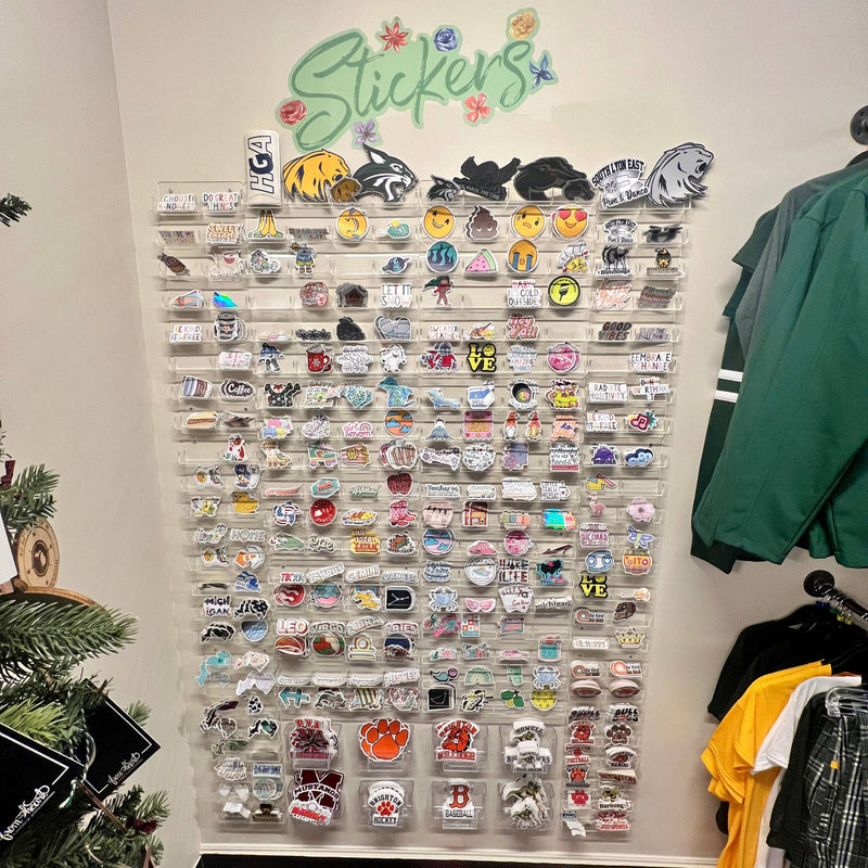 48 Pocket Wall Sticker Display