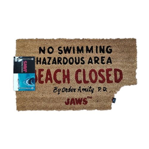 Jaws Beach Closed Doormat