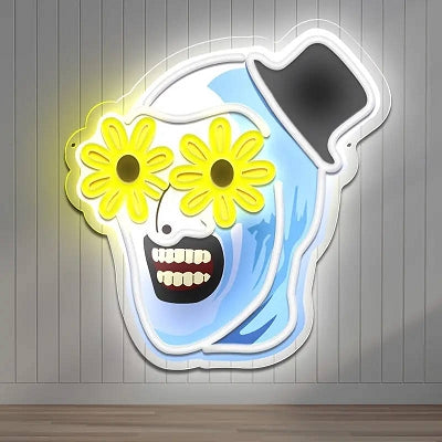 Terrifier Art the Clown Neon Wall Decor