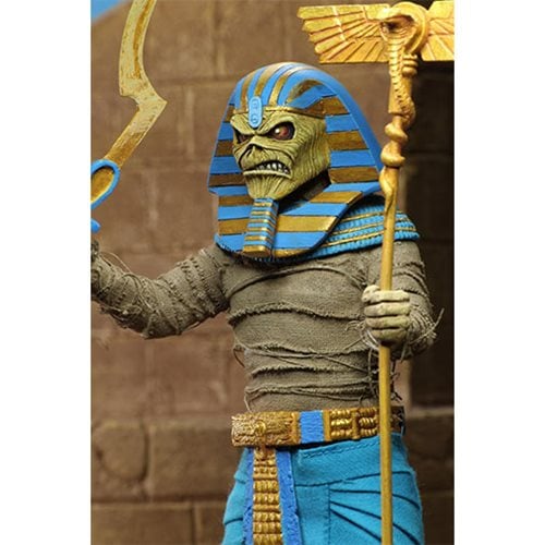 Iron Maiden Pharaoh Eddie Clothed 8-Inch Action Figure