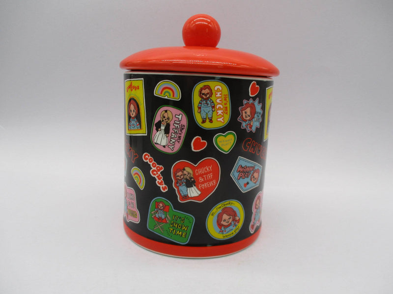 Chucky Sticker Style 8" Ceramic Cookie Jar – 64oz