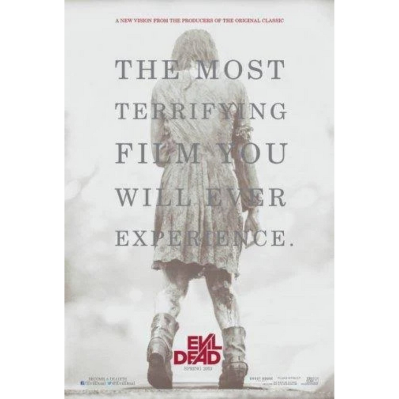 Evil Dead (2013) 24x36 Movie Poster – Horror Film Wall Art