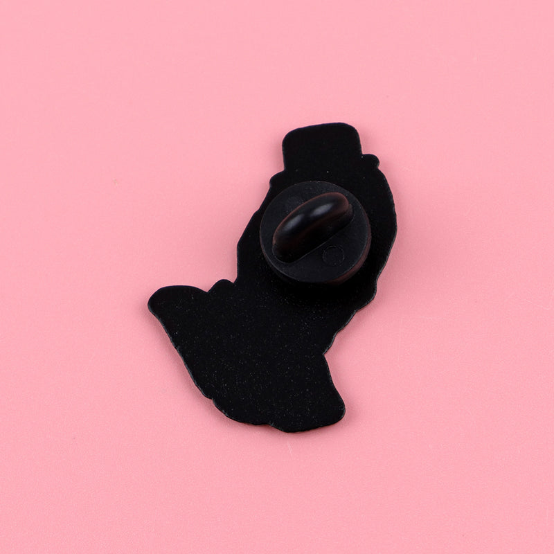 Lapel Enamel Pins and Brooches | Cool Decoration Badge Pins for Backpacks and Bags, Silicone Back Buckle, Zinc Alloy Material