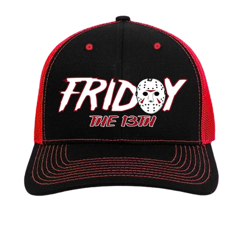 Friday the 13th Horror Trucker Hat – Jason Voorhees Snapback Cap