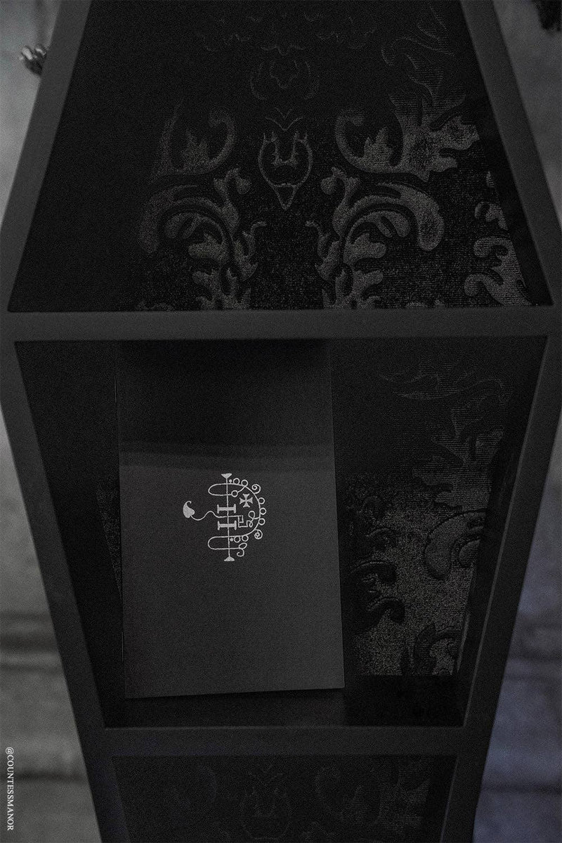 Haunted Mansion 20" Coffin Shelf