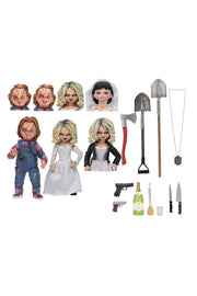 Bride of Chucky - Ultimate Chucky & Tiffany 7" Scale Action Figure (2-Pack)