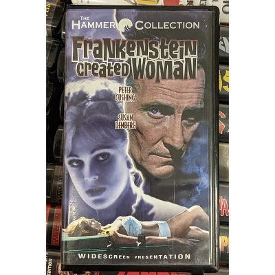 Frankenstein Created Woman, Hammer Collection, Used VHS