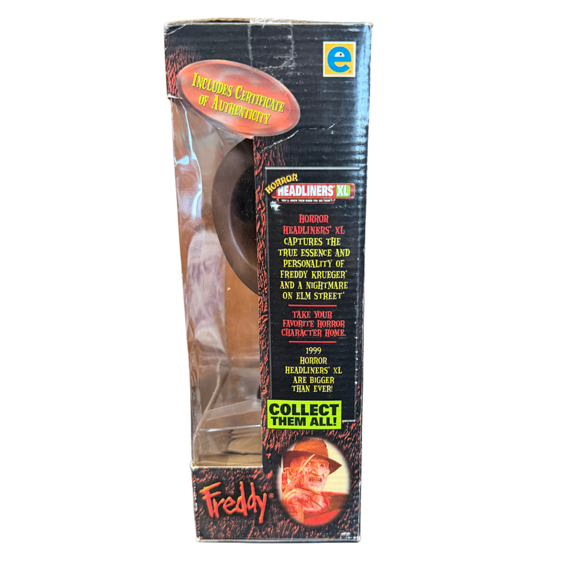 Horror Headliners XL Freddy Krueger Numbered Limited Edition Collectible Figure - A Nightmare on Elm Street