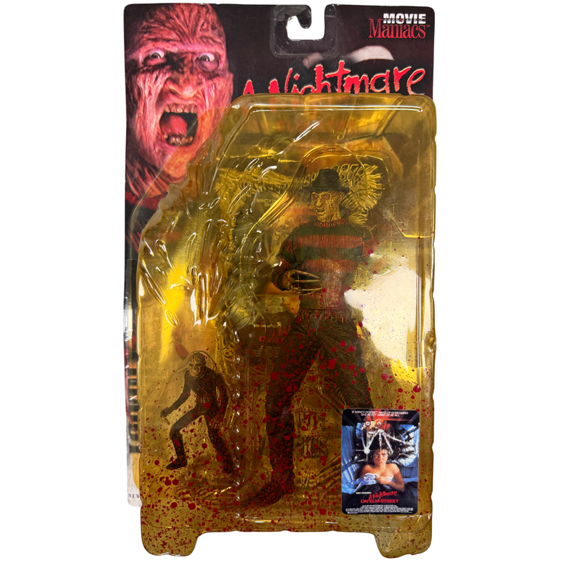 McFarlane Movie Maniacs Freddy Krueger Action Figure - A Nightmare on Elm Street Horror Collectible