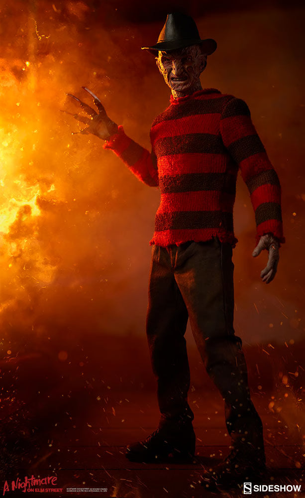 A Nightmare on Elm St 12" Freddy Krueger Action Figure Sixth Scale Sideshow Collectibles